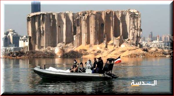 العثور على مخبأ للألعاب النارية في ميناء بيروت المدمر