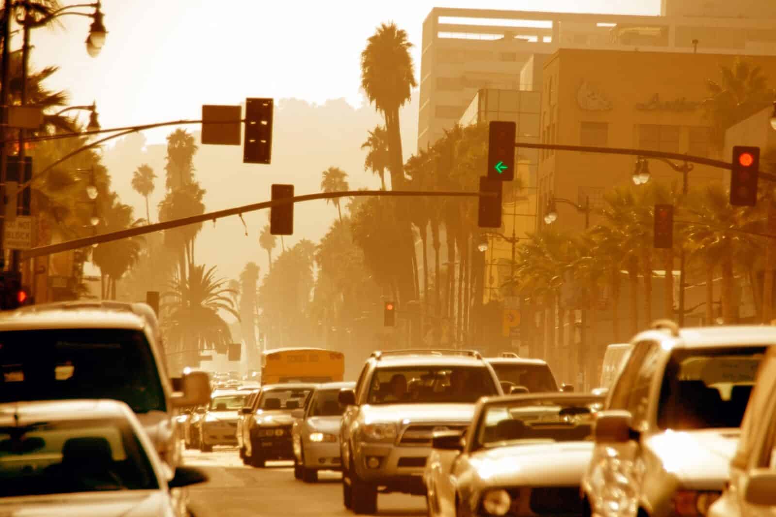 المدن الأمريكية غير الصحية للهواء الملوث