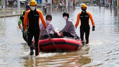 الأمطار الغزيرة في اليابان تتسبب في المزيد من الفيضانات والانهيارات الطينية - أخبار