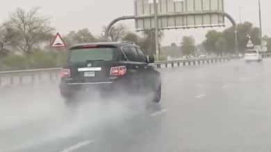 الطقس في الامارات العربية المتحدة: تقارير عن امطار غزيرة في دبي - اخبار
