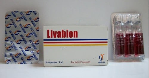 ليفابيون Livabion امبولات لعلاج و تقوية الاعصاب و علاج نقص حمض الفوليك و الانيميا