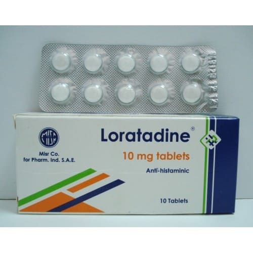 دواء لوراتادين Loratadine الافضل لعلاج اعراض الحساسية الموسمية و نزلات البرد الحادة