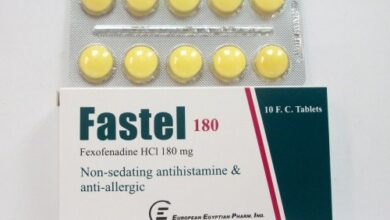 تاثير دواء فاستيل Fastel على علاج حساسيه الانف نتيجه تغيير الفصول و دواعى استعماله