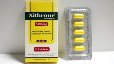 أشهر مضاد حيوي ، إكسيثرون ، لعلاج أعراض فيروس كورونا المستجد