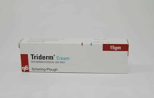 روشته كريم ترايدرم Triderm لعلاج الامراض التناسليه و الجلديه المزمنه و الحاده