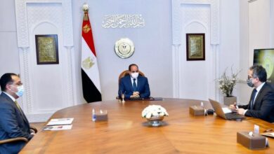 رئيس مصر يحث على استمرار الإجراءات لدعم السياحة في ظل التطورات العالمية الجارية