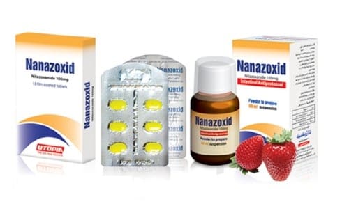 اشهر مطهر معوى موجود فى الصيدليه نانازوكسيد Nanazoxid و فاعليته فى علاج الاسهال