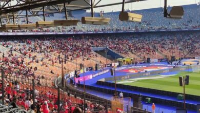 إجراءات أمنية مكثفة بمحيط ستاد القاهرة لتأمين مباراة مصر وغينيا