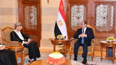 نائب رئيس الوزراء العماني: نتطلع للاستفادة من التجربة المصرية في تنفيذ المشروعات التنموية