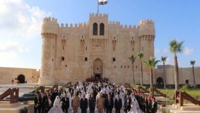 المنطقة الشمالية العسكرية تنظم حفل زفاف جماعي لـ120 شاب وفتاة بالأسكندرية