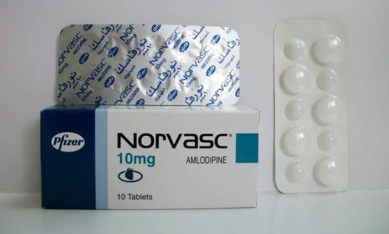 التغلب على ارتفاع ضغط الدم مع اقراص نورفاسك Norvasc المتوفره فى مصر