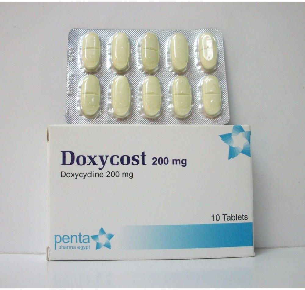 المضاد الحيوي واسع المجال دوكسيكوست Doxycost لعلاج العدوي البكتيريه