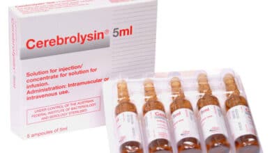 دواعى استعمال حقن سيريبروليسين Cerebrolysin لعلاج السكته الدماغيه