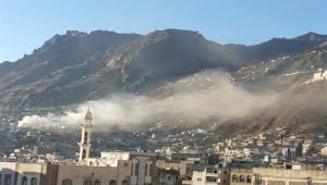 أخبار : الحوثيون يشنون قصفا عنيفا على أحياء سكنية بمدينة تعز وريفها الغربي