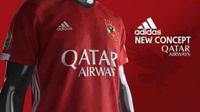 تصميم تيشرت الاهلي الجديد وتغيير العلامة التجارية يثير الجدل بين جماهير القلعة الحمراء - مصر مكس