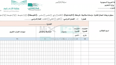 توزيع درجات الدراسات الاسلامية 1444 وآلية تقويم الطالب في اختبار منتصف الترم الأول -