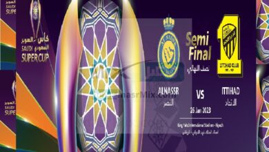 رابط" حجز تذاكر مباراة النصر والاتحاد في نصف نهائي كأس السوبر al-ittihad VS al-nassr - مصر مكس