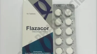 فلازاكور 6 30 ملي جرام اقراص لعلاج الالتهابات Flazacor Tab