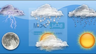 “طقس الأحد” هطول أمطار رعدية غزيرة وجريان السيول وتساقد البرد بهذه المناطق