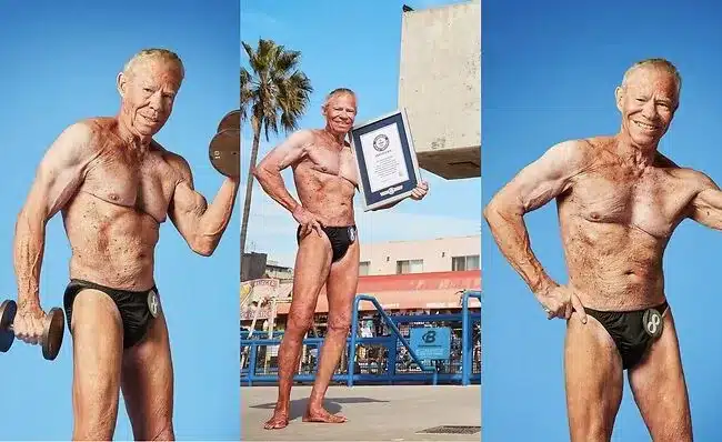 The world's oldest bodybuilder