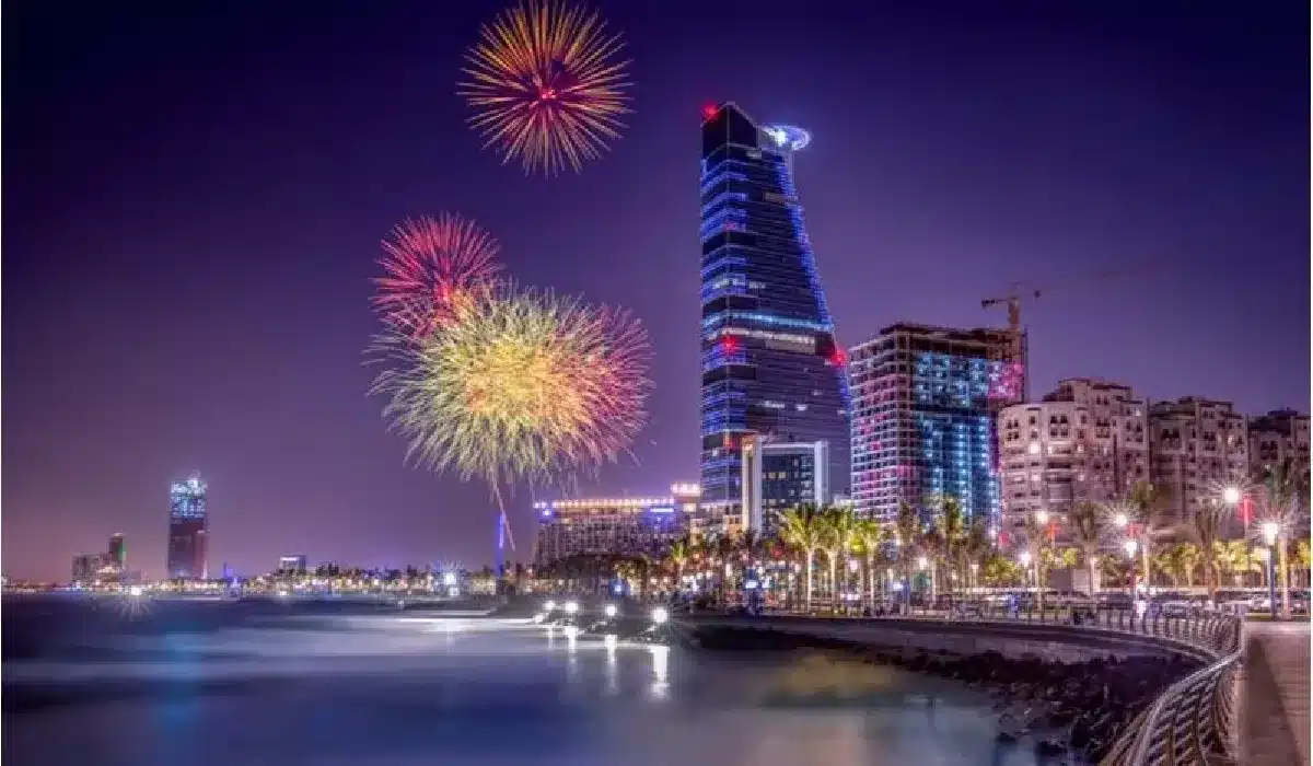 مظاهر الاحتفال بليلة رأس السنة 2024 في المملكة العربية السعودية