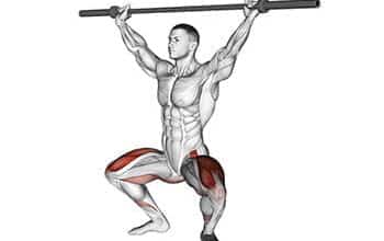 overhead squat exercice quadriceps