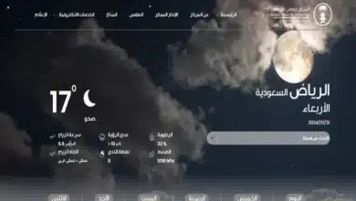 عاجل .. المركز الوطني للأرصاد يوضح حالة طقس الرياض اليوم الاربعاء 31 يناير 2024